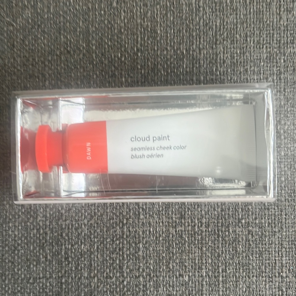 Glossier Cloud Paint Gel Cream Blush in shade Dawn.